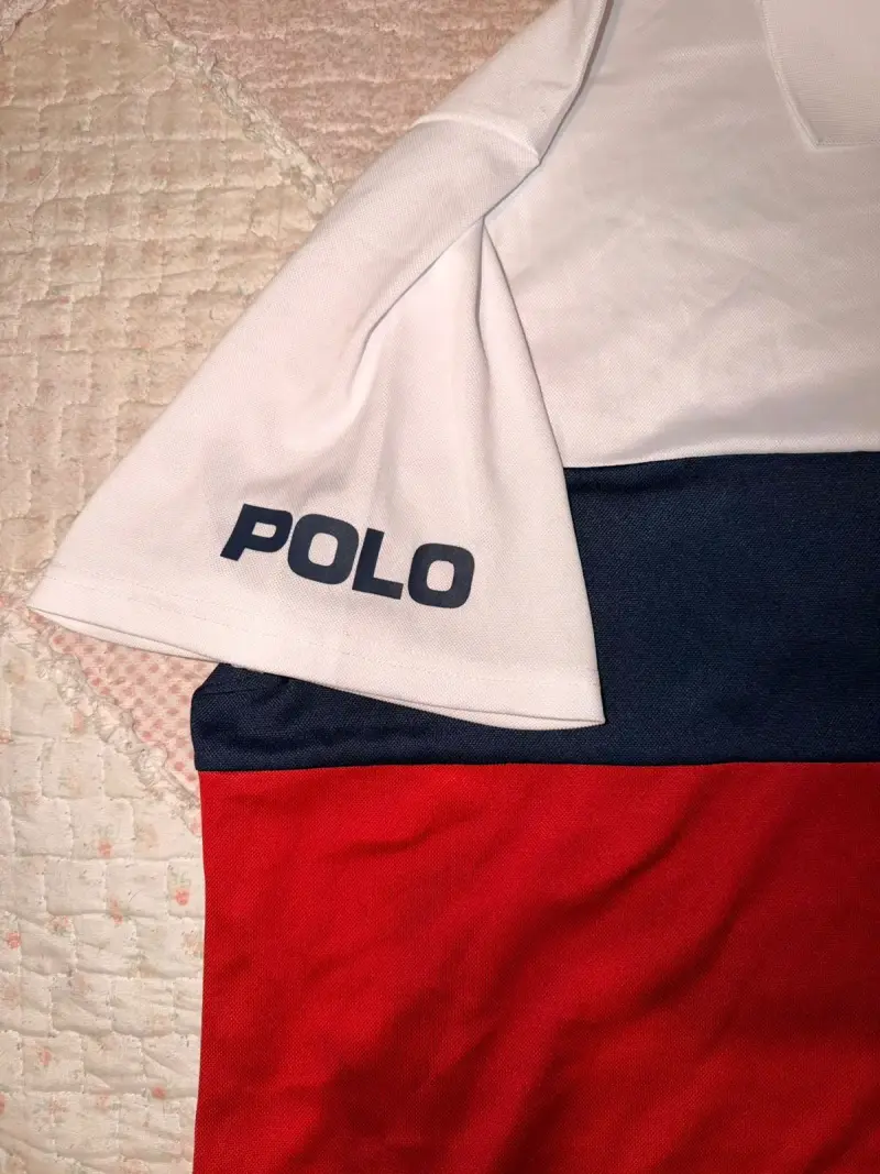 Polera Polo tricolor para hombre - 2