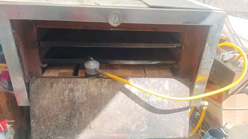 Horno Industrial a gas de acero inoxidable - 2