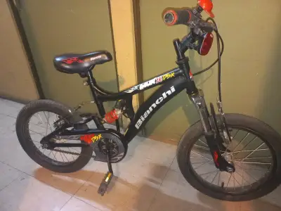 Bicicleta infantil Bianchi Racer 16 pulgadas - miniatura 1