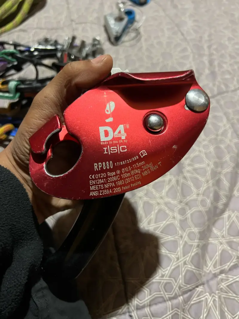 Descensor ISC D4 con anti pánico - 2