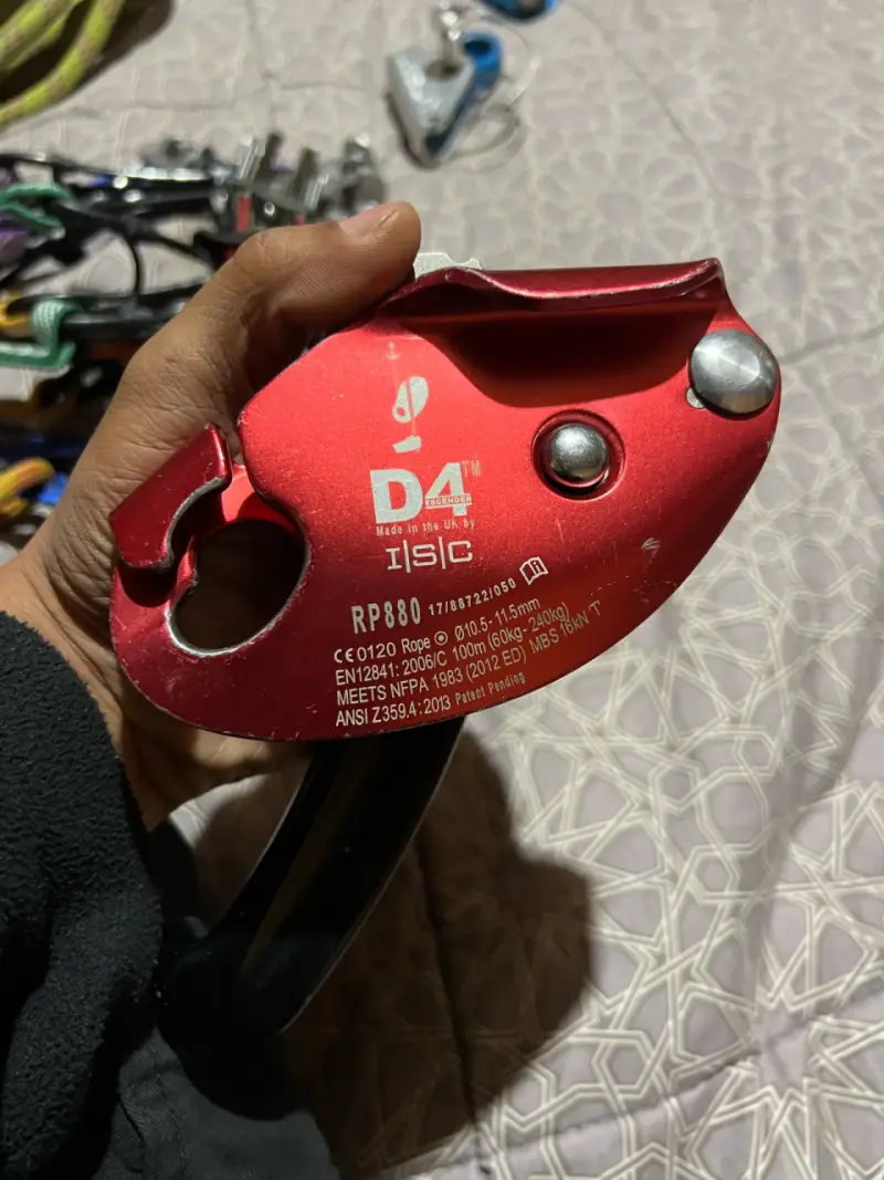 Descensor ISC D4 con anti pánico - 3