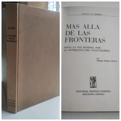 Libro. Superación del nacionalismo, Mariano Bordas - miniatura 1
