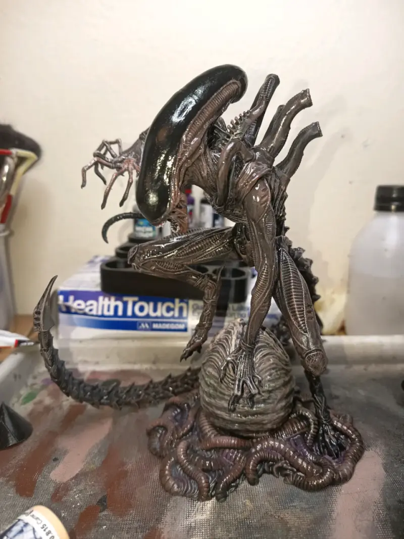 Figura de colección Alien Xenomorfo detallada - 3