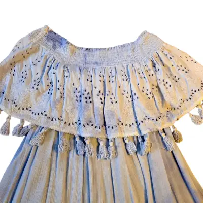 Vestido Off-Shoulder Degradé Talla L Mujer - miniatura 2