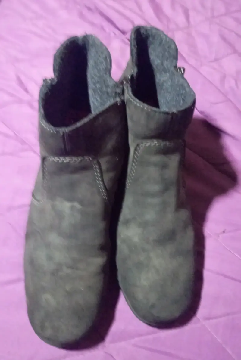 Botines de mujer gris con forro interior talla 39 - 3