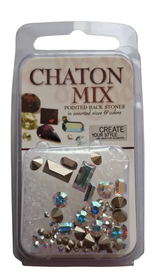 Chaton Mix Cristal Swarovski Elements Crystal AB