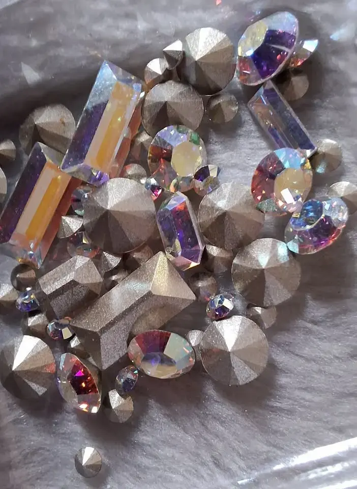 Chaton Mix Cristal Swarovski Elements Crystal AB - 3
