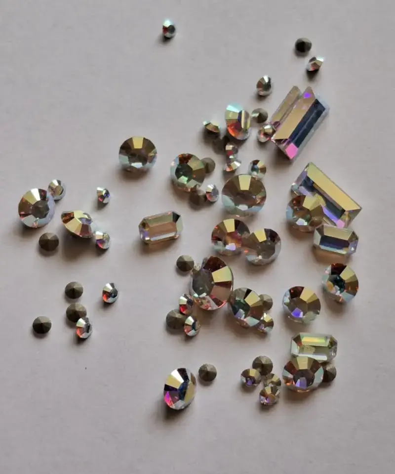 Chaton Mix Cristal Swarovski Elements Crystal AB - 4
