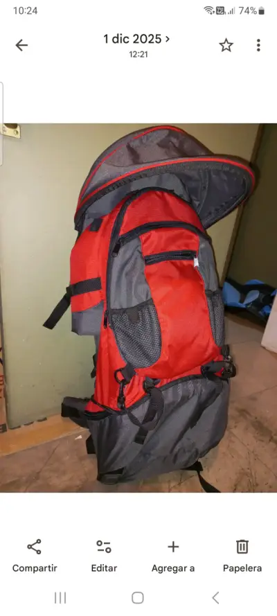 Mochila portabebés de senderismo - miniatura 1