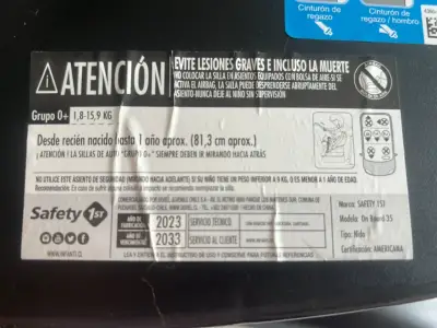 Silla de Auto para Bebé Safety 1st OnBoard 35 - miniatura 4