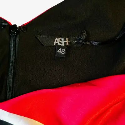 Vestido Ash Talla L Corto rayas multicolor - miniatura 3