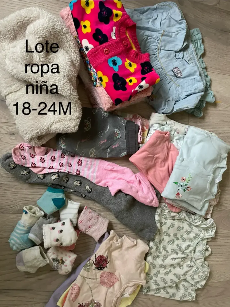 Lote de ropa para niña 18-24 meses