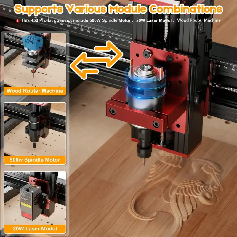Máquina CNC Router Grabado y Corte - 3