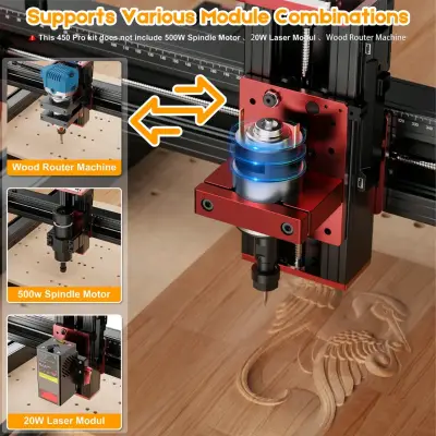 Máquina CNC Router Grabado y Corte - miniatura 3