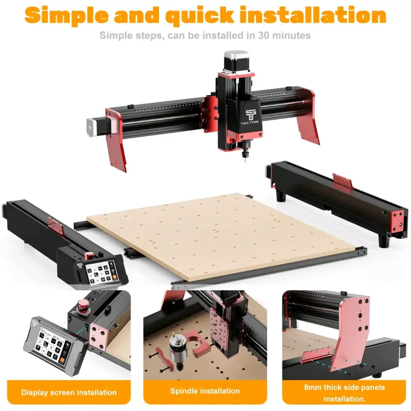 Máquina CNC Router Grabado y Corte - 4