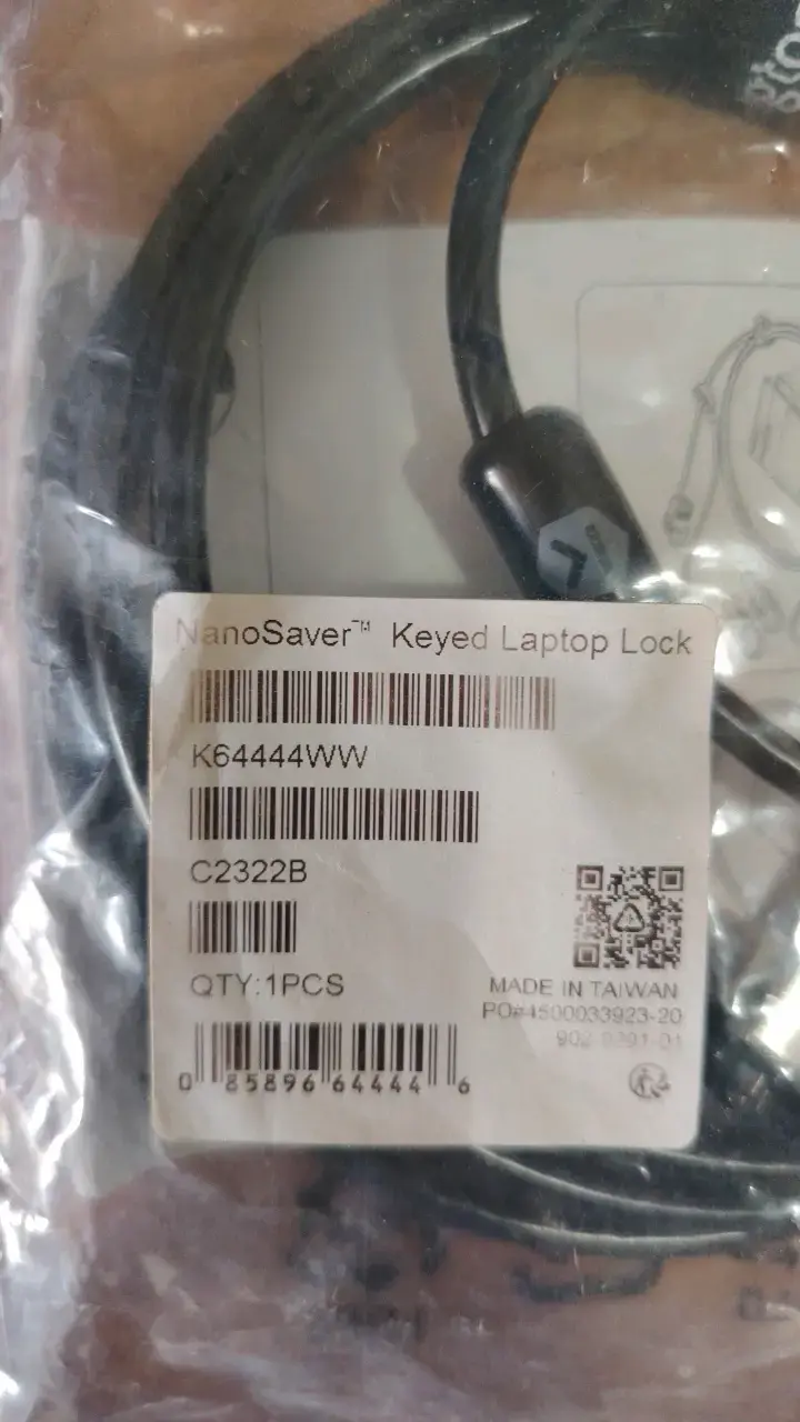 Candado de Seguridad para Laptop Kensington NanoSaver - 3