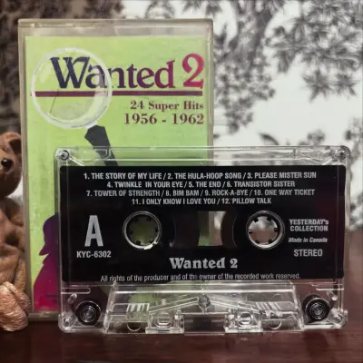 Cassette 24 Super Hits 1956 - 1962 Wanted 2 Canadá - miniatura 3
