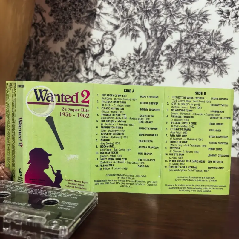 Cassette 24 Super Hits 1956 - 1962 Wanted 2 Canadá - 5
