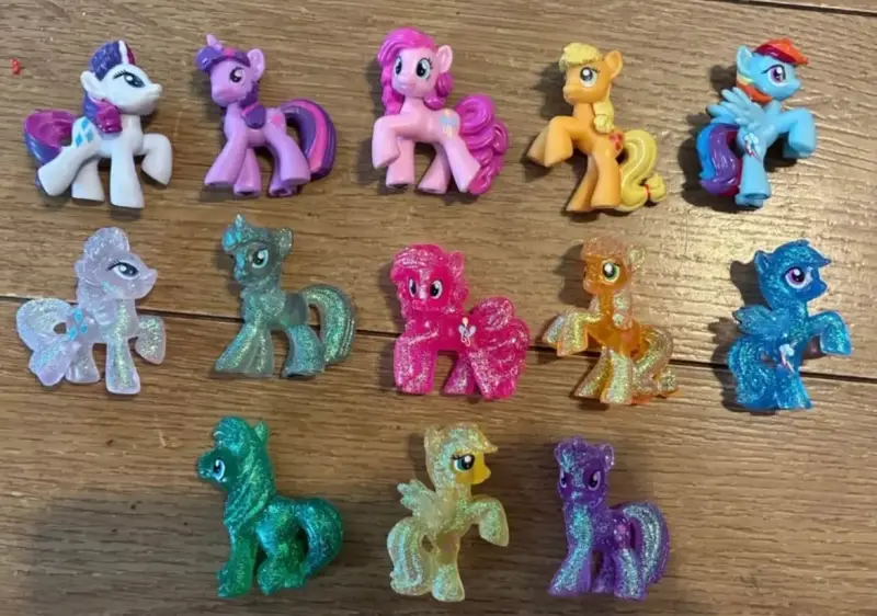 Set de figuras My Little Pony brillantes Originale - 1