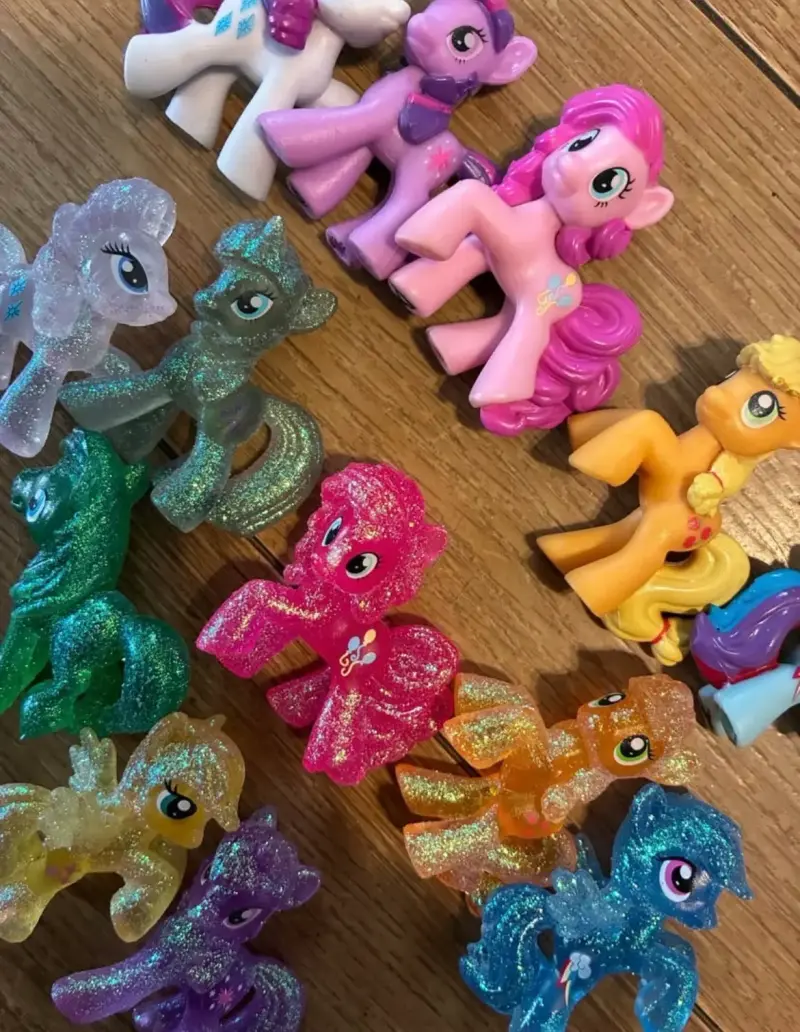 Set de figuras My Little Pony brillantes Originale - 2