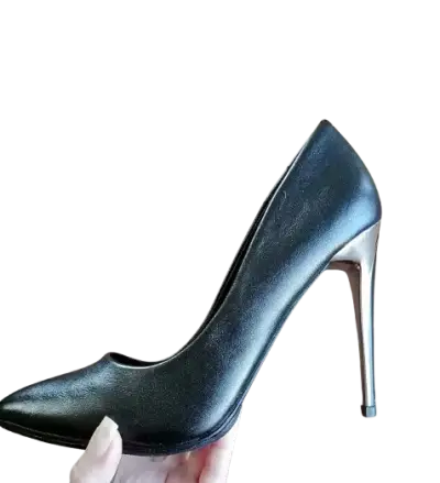 Zapatos de Tacón Alto Negros Elegantes - miniatura 1