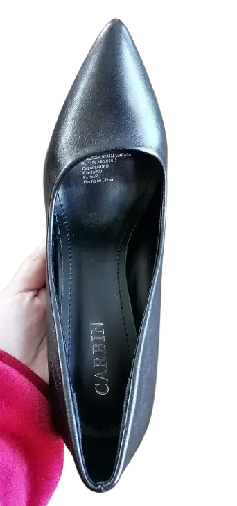 Zapatos de Tacón Alto Negros Elegantes - 3