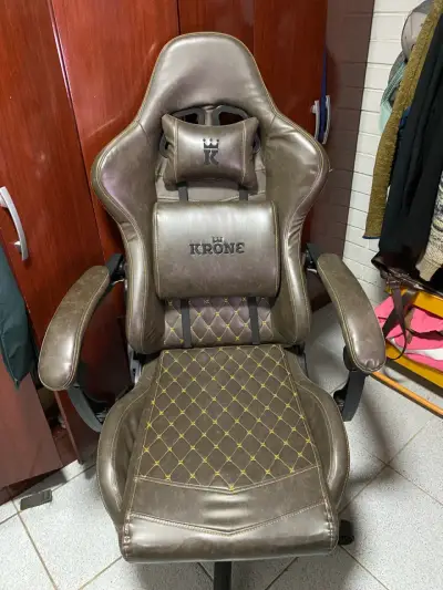 Silla Gamer Krone de Cuero Sintético - miniatura 1