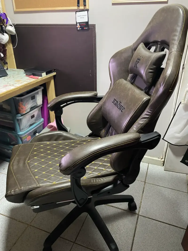 Silla Gamer Krone de Cuero Sintético - 2