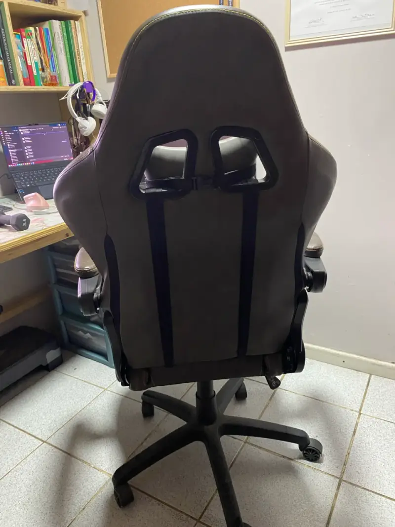 Silla Gamer Krone de Cuero Sintético - 3