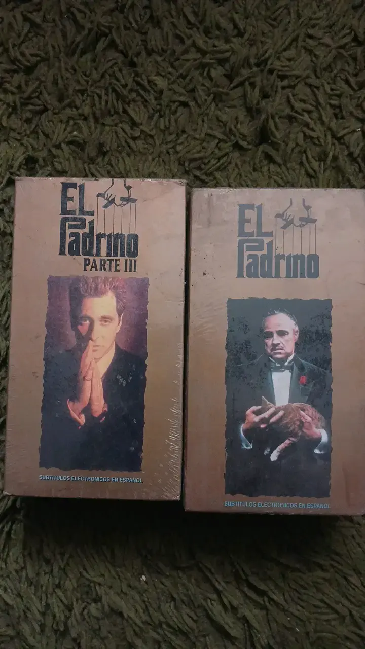 Colección VHS El Padrino Partes I y III - 1