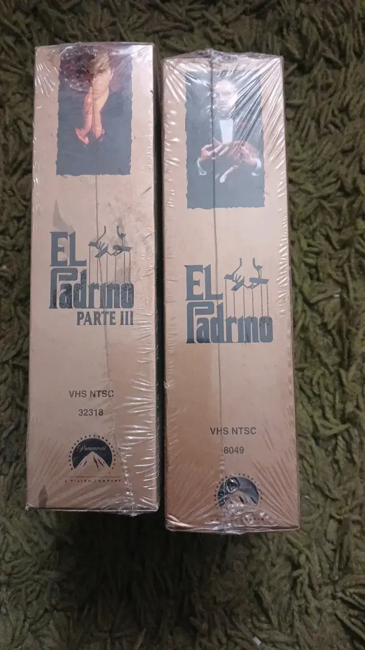 Colección VHS El Padrino Partes I y III - 2
