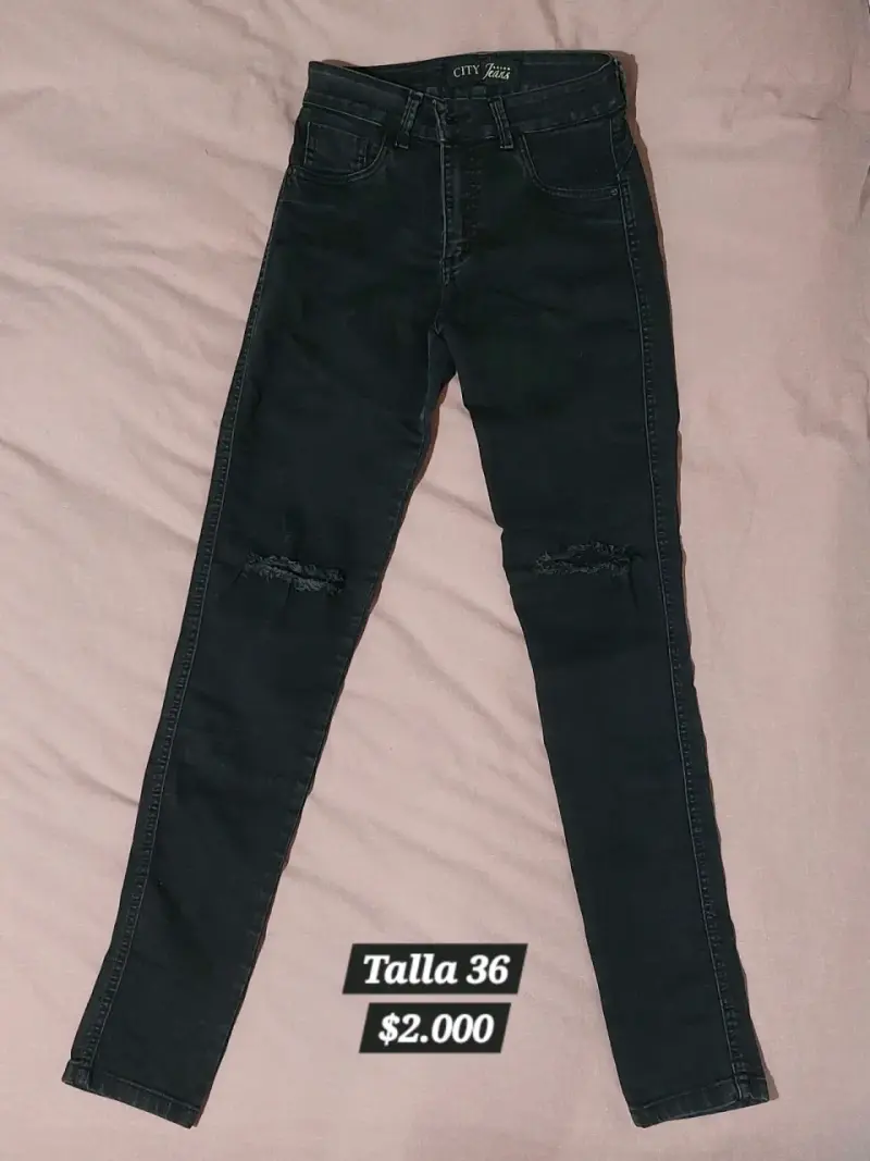 Jeans para mujer talla 36 en buen estado - 2