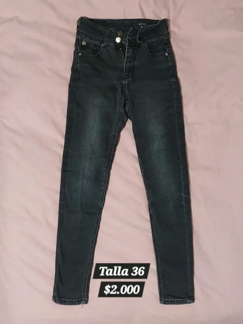 Jeans para mujer talla 36 en buen estado - 3