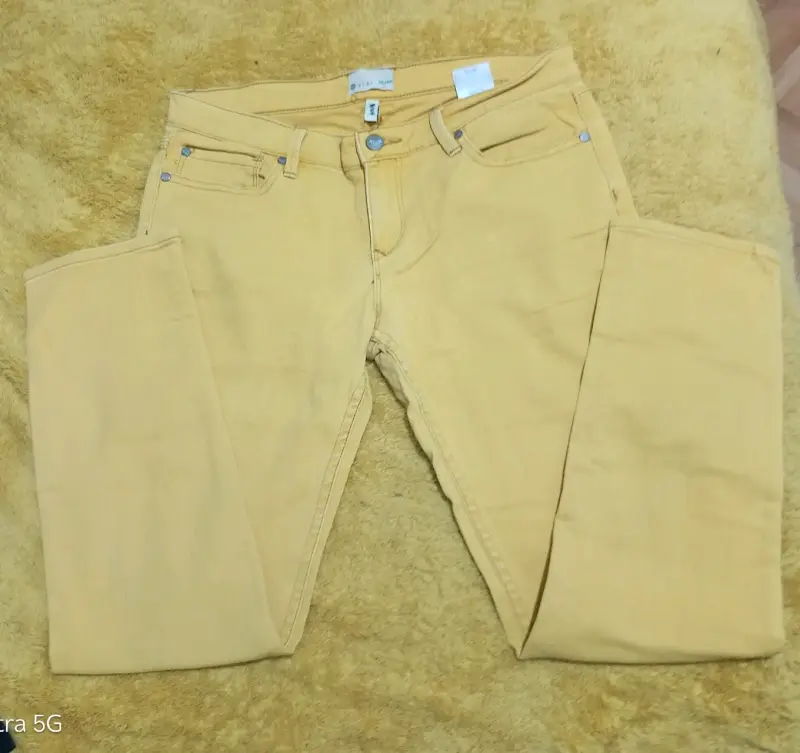 Jeans de mezclilla azul para mujer Vera - 4