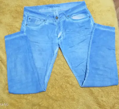 Jeans de mezclilla azul para mujer Vera - miniatura 5