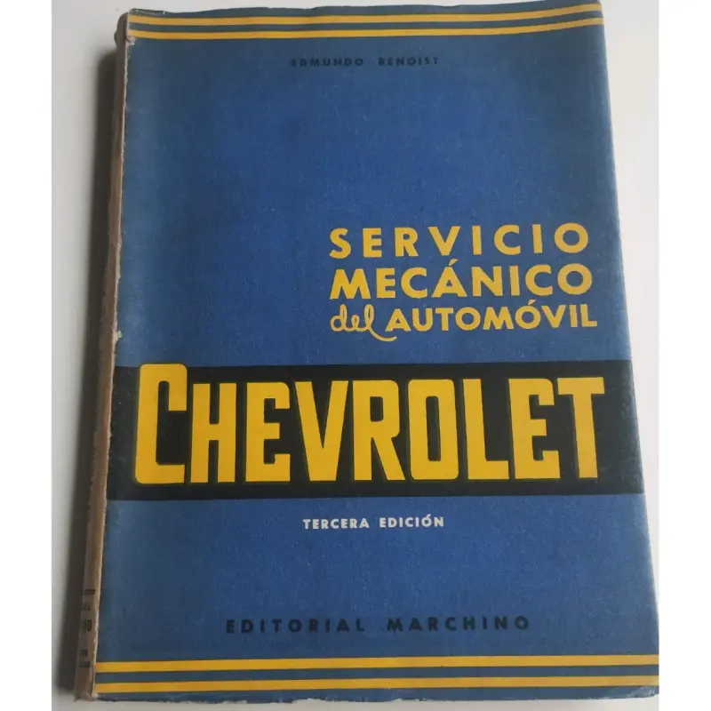 Libro Manual Servicio Mecánico Chevrolet año 1961 - 1