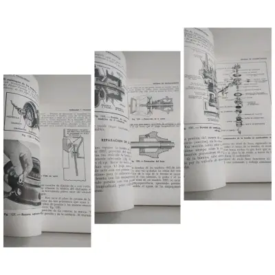Libro Manual Servicio Mecánico Chevrolet año 1961 - miniatura 3