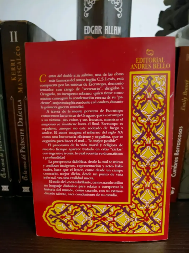 Libro 'Cartas del Diablo a su Sobrino' de C.S. Lewis - 2