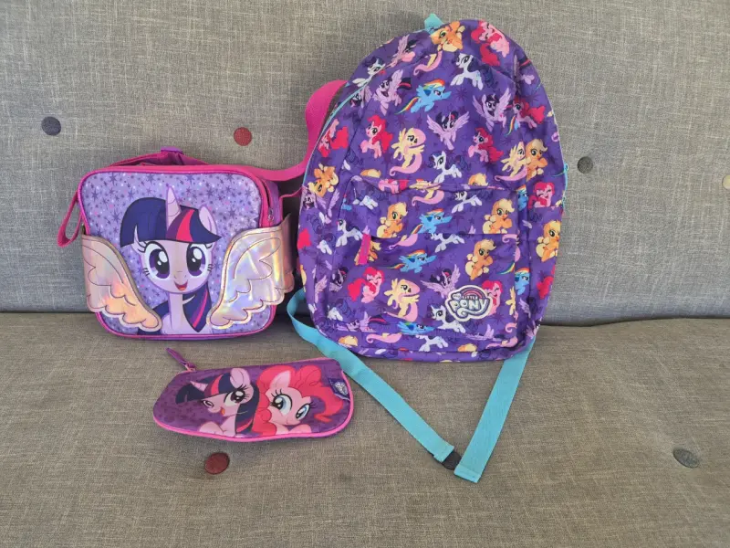 Set de mochila y lonchera My Little Pony