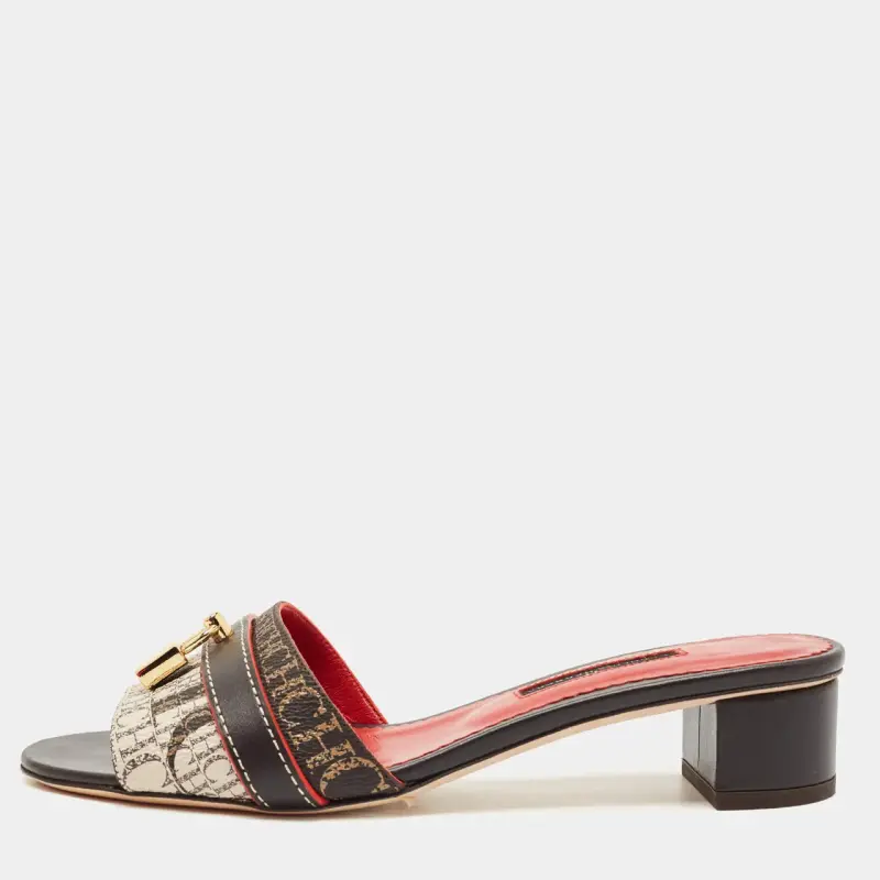 Sandalias de cuero con logo y hebilla CH Carolina Herrera - 2