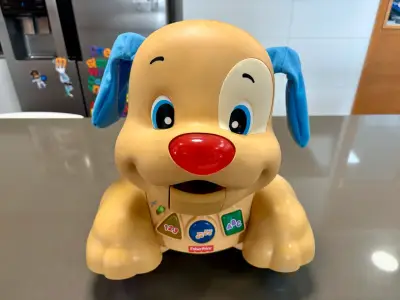 Andador de perro interactivo Fisher-Price para niños - miniatura 1