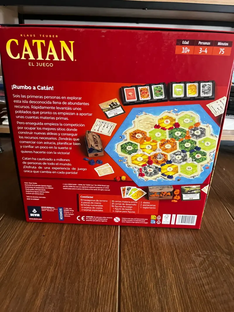 Catan El Juego, juego de mesa - 4