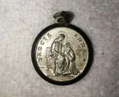 Medallas religiosas antiguas de colección - miniatura 3