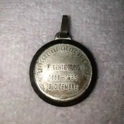 Medallas religiosas antiguas de colección - miniatura 4