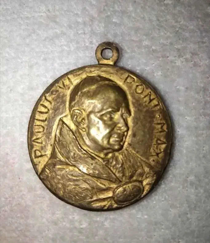 Medallas religiosas antiguas de colección - 5