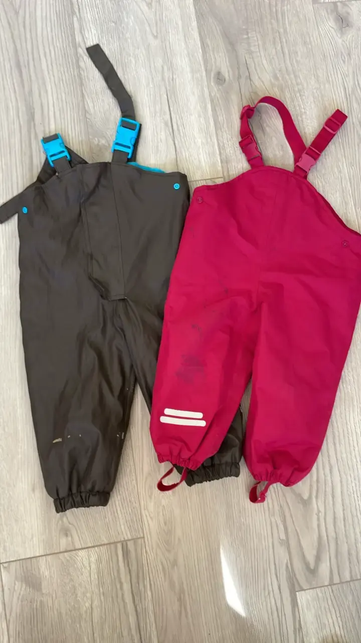 Conjunto de pantalones impermeables