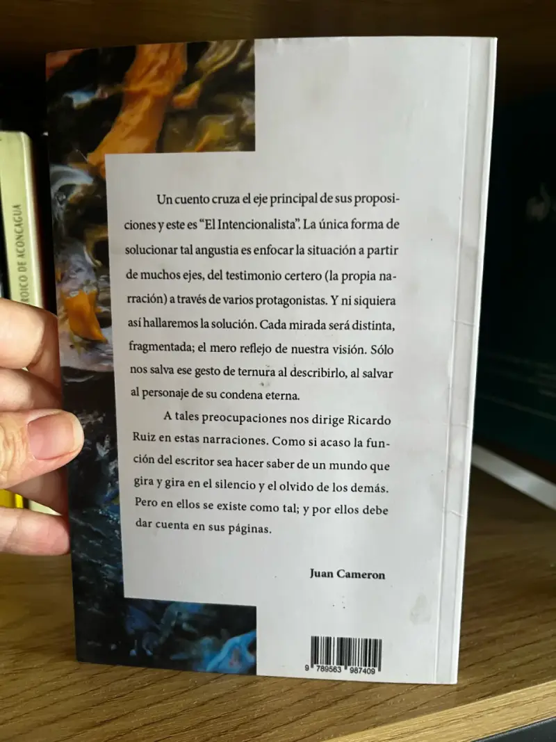 Libro 'El Intencionalista' de Ricardo Ruiz Herrera - 5