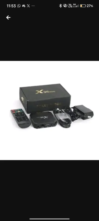 TV Box Android X96 Mini con Control Remoto - miniatura 1
