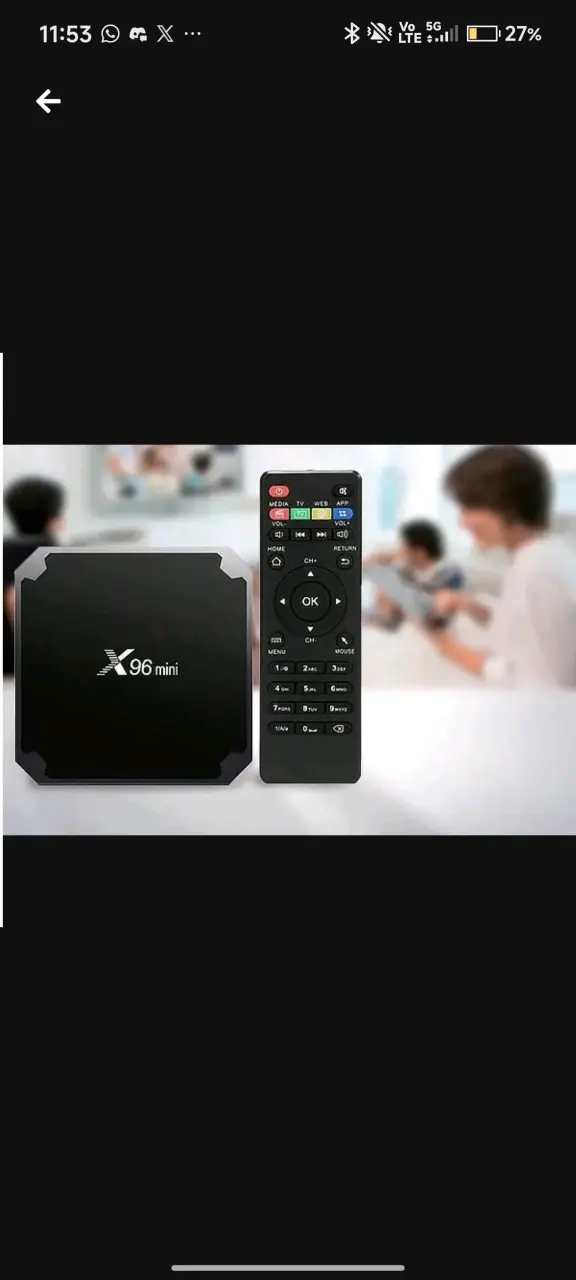 TV Box Android X96 Mini con Control Remoto - 2