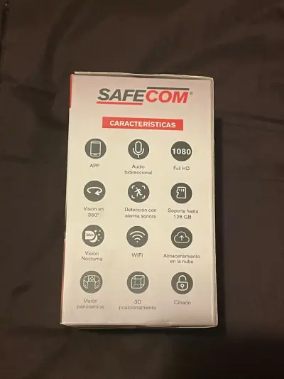 Cámara de Seguridad Safecom WiFi 360° HD - miniatura 2